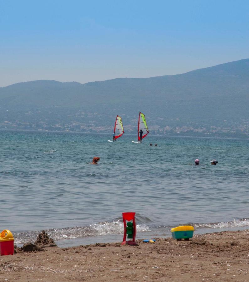 Kima: Relaxing Beach Home Next To Sparkling Waters Неа-Макрі Екстер'єр фото